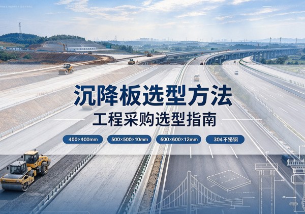 番禺沉降板选择方法